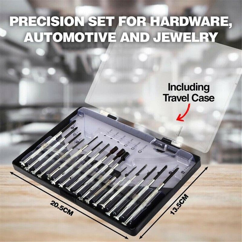 Leona Co 16PCS Mini Precision Screwdriver Set, Small Screwdriver Tool