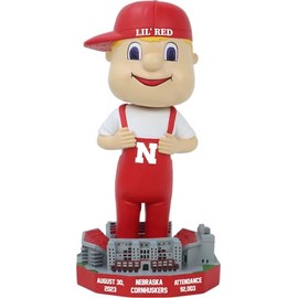 Lil' Red Nebraska Cornhuskers Volleyball World Record Bobblehead College