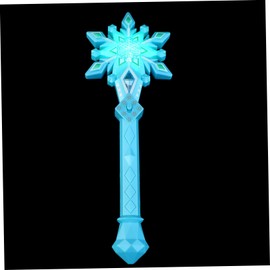 Kisangel Glowing Fairy Wands Creative Snowflake Light Sticks for Dress Up Cosplay Stage Performance Birthday for Comfortable Design