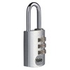Yale YE3CB/20/121/1/S 20mm Aluminium Combination Padlock - Silver