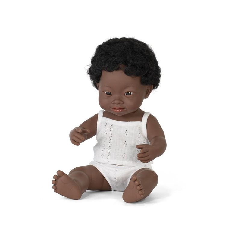 MinilandBaby boy With Down Syndrome – 38cm Doll