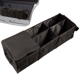Organizador de maletero para coche,Organizador de maletero plegable  Organizador de cajas de almacenamiento para automóviles - Paño plegable de la... 