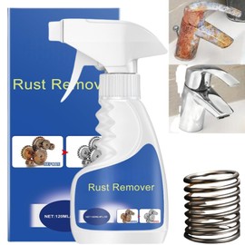 Rust Remover for Steel & Iron,Heavy Duty Metal Rust Remover,Multipel Powerful Rust Remover from Metal Surfaces,Effectively Removes Rust,Stai/nless Steel Rust Remover,Powerful Metal Rust Remover