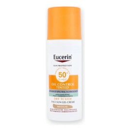 Eucerin Sun Oil Control Fps 50+ Tono Medio 50ml Pack De 4