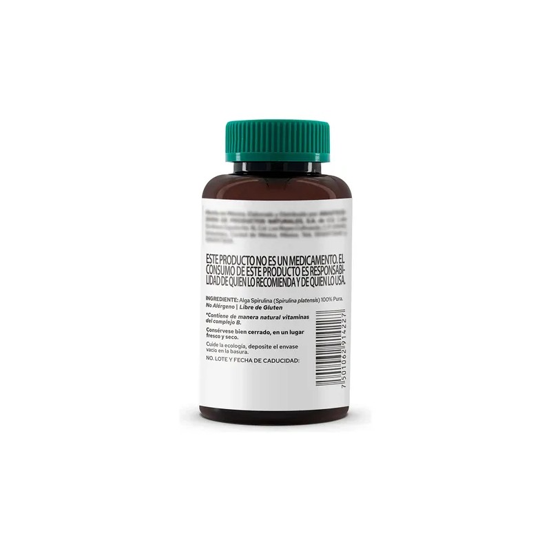 Suplemento Alga Spirulina (180 Tabletas) - Pronat