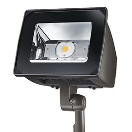 Lumark NFFLD-S-C70-KNC-UNV Night Falcon 20W Carbon Outdoor Integrated LED Area Light with Knuckle Mounting, Bronze
