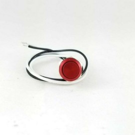 Tesi IDO Super M 10MM Metal Momentary Push Button Guitar Kill Switch Red