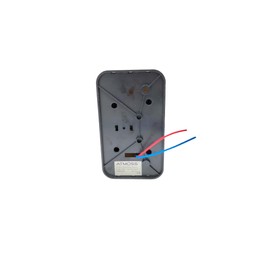 RASMACOR | Wired Doorbell Manual Ding Dong Chime | Mechanical Wired Doorbell Ding Dong | 230V 20W 85dB | White | 135 x 80 x 50mm