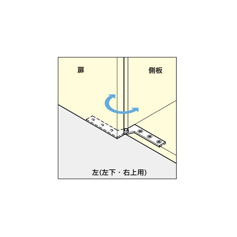 sugatune工業 Stainless Steel PP Hinge PP – 60 Inset Door