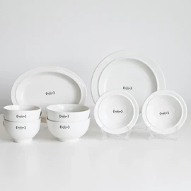 Genuine Syracuse Maple 2-person Dinnerware Set 8P, Syracuse Maple 2-Person Set 8P Winter Gray / 정품 시라쿠스 메이플 2인 식기세트 8P, 시라쿠스메이플 2인세트 8P 윈터그레이