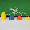 Jizlan 1 Set Winter Golf Tees,Rubber Golf Tees with 4