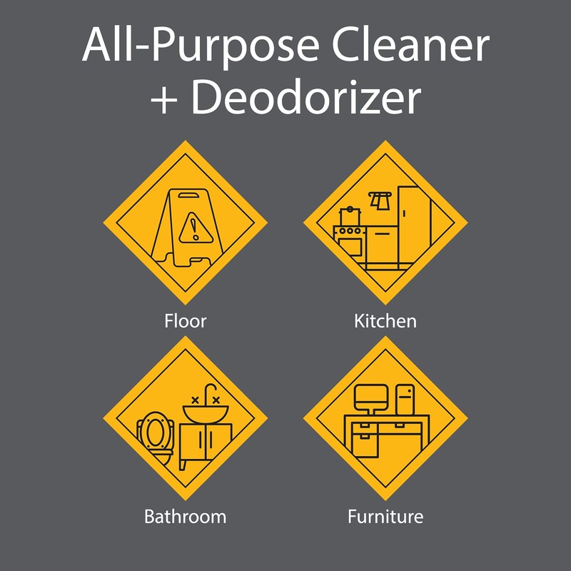 Zeiff Pro-Grade All-Purpose Cleaner & Deodorizer - Deep Cleaning &