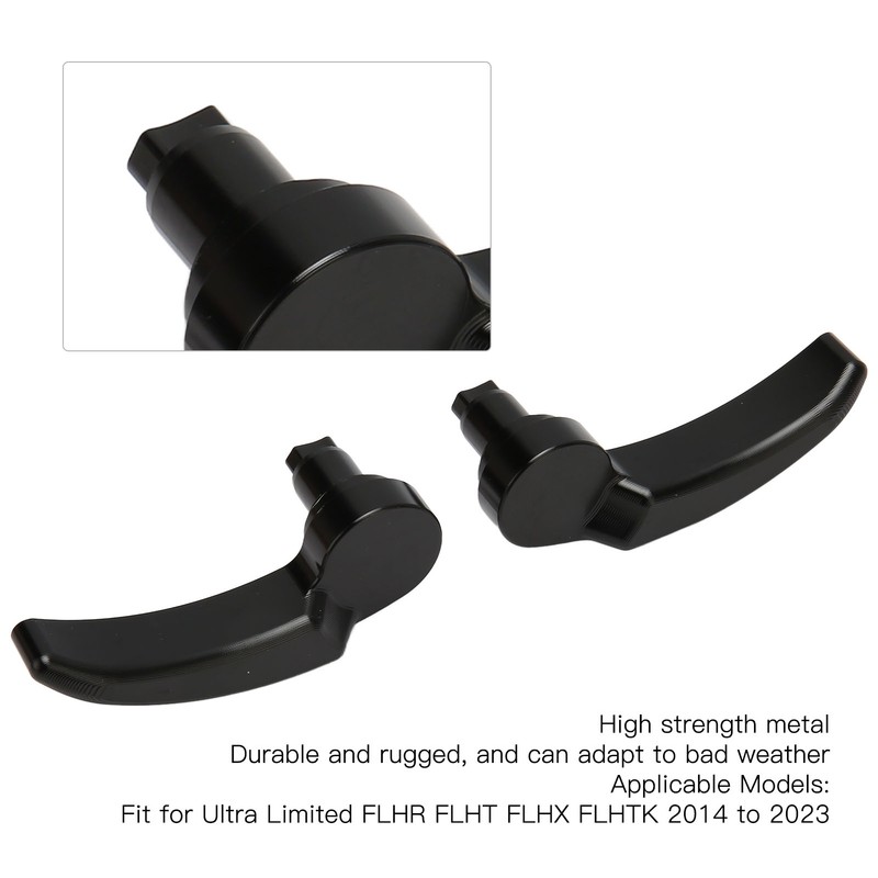 1 Pair Saddlebag Latch Kit Anodized Finish Saddle Bag Lifter