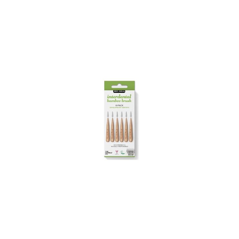 The Humble Co Bambu Interdental Brush Size 5 Verdethe Humb