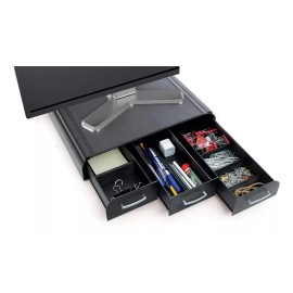 Mind reader Base Soporte Monitor Organizador De Escritorio Para Pc iMac