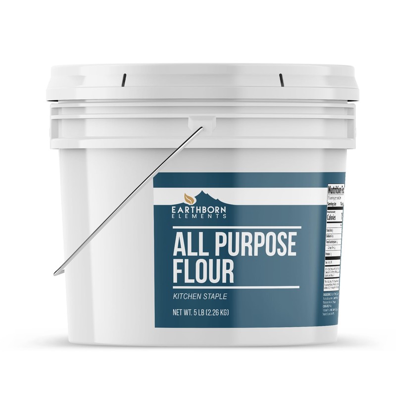 Earthborn Elements All Purpose Flour, Kitchen Staple, Food Storage (80