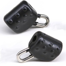 LEXOR Slide Parts Play-Type Sinker Weights Tylava Sea Mule Omoc Metal Jigs Fishing Rings Fish Black 30 Pieces Set