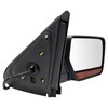 TRQ Right Mirror with Heat Power Folding with Black Cover