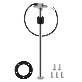 HZSIFU 316 Stainless Steel Fuel Level Sending Unit 240-33 ohms 21"(530mm) for Marine Boat Truck Car, Fuel Water Level Gauge Sensor