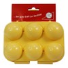 Egg carrier 6-fold in yellow