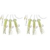 Dega by Jenzi Cod Rigs Rubber Octopus 3 Arms Luminous