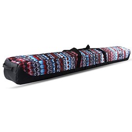 Element Equipment Deluxe Padded Ski Bag Single - Premium High End Travel Bag Aztec 175