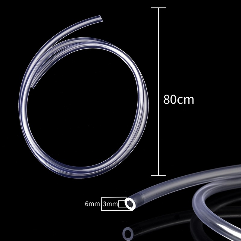 100ml Syringe + 80cm handy plastic tubing by Aketek