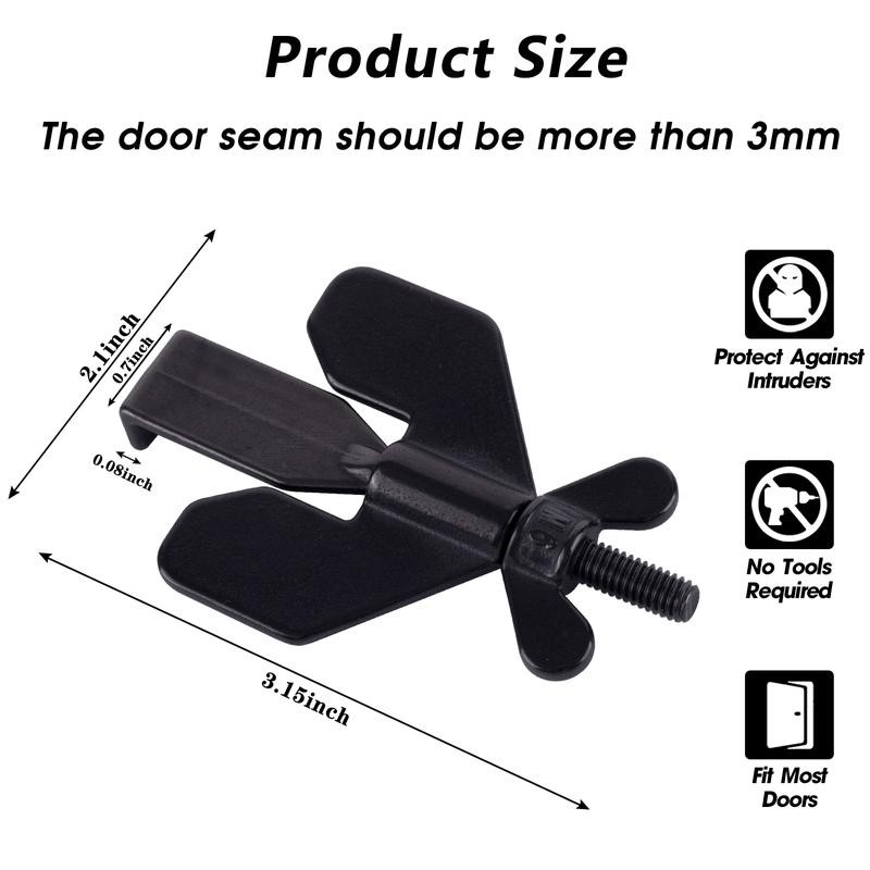 Acemining Mini Portable Door Lock - Secure Your Privacy, No