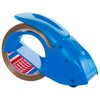 tesa tesapack Hand Dispenser Pack-N-Go - Ergonomic Handheld Blue Packaging