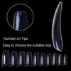 1000 Pcs Nails Uñas Postizas Full Cover Nail Uñas Falsas