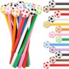 25 Pcs Kawaii Soccer Pens - Fun Gel Black Ink