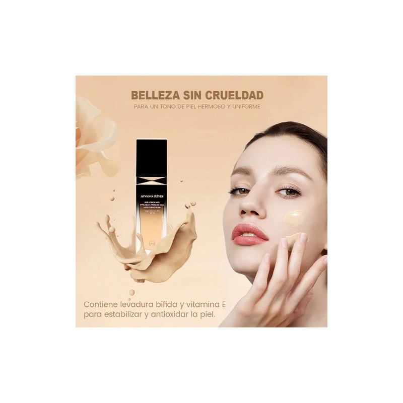 Base De Maquillaje Ayvanna Rêver 30ml Matte Spf30