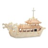 Quay Dragon Boat Woodcraft Construction Kit FSC