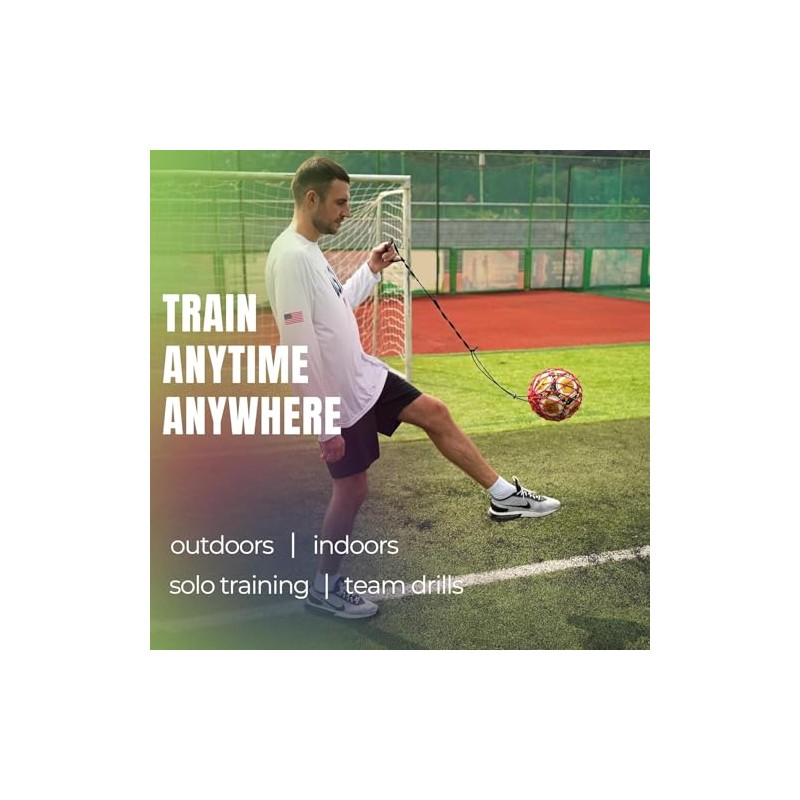 PodiuMax Soccer Kick Trainer with Ball Locked Design