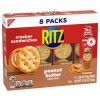 RITZ Peanut Butter Sandwich Crackers 1.38 oz (8-Packs)