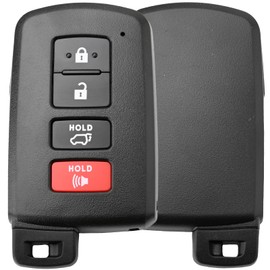 Sianxaido 89904-06140 Key Fob Shell Case Compatible with Sequoia 2019-2020 Highlander 2014-2019