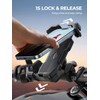 Bovemanx Bovemanx Motorcycle Phone Mount Holder,Ultra-Stable7.2inch Big Phone Friendly Bike