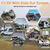 018-546 RV Slide Out Clip Rubber,Door Window Channel Seal Mounts
