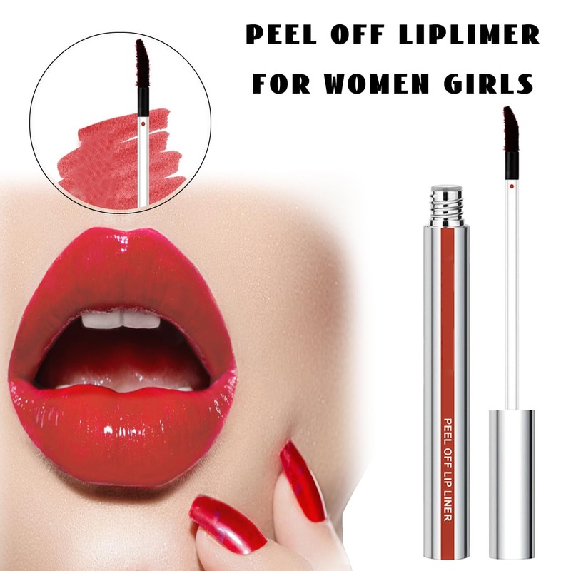 Generic 3PCS Peel Off Lip Liner Stain Set, Long Lasting