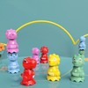 10pcs Dinosaur Matching Toys Toddler Stacking Sorting Toys Educational Counting
