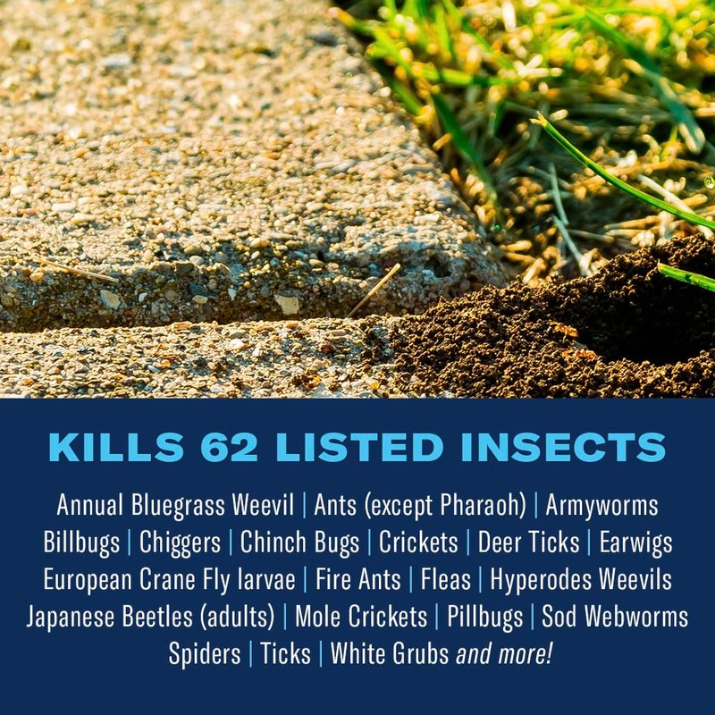 BioAdvanced Complete Insect Killer for Lawns, Ready-to-Spray, 32 oz, 5,334
