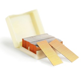 KIMSING P625 Copper Nails, 23 Gauge 10,000 Pieces/Box, 25 mm Length Headless Nails, Suitable for Pneumatic Nailers and Air Power Pinners