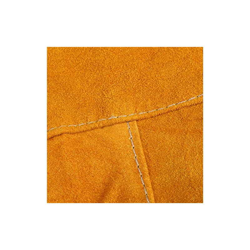 TOOLSTAR Leather Welding Apron,Welders Welding Apron 70cm W ×100 cm