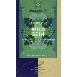 Sonnentor Organic Wild Sein Tea Happiness is Pack of 3 x 27 g
