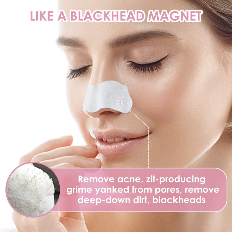 JOLVKA Blackhead Remover Pore Strips for Nose - 65 Strips