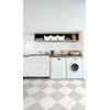 FloorPops x Chris Loves Julia 12-in by 12-in Bonneville Beige