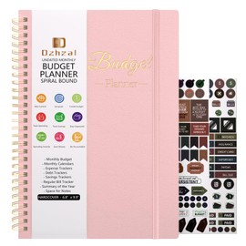 Large Budget Planner Monthly Finance Organizer with Expense Tracker to Manage Your Money Effectively, Undated Budget Book/Finance Planner/Account Book 12 Month 1 Year Use Start Anytime 7" x 10"