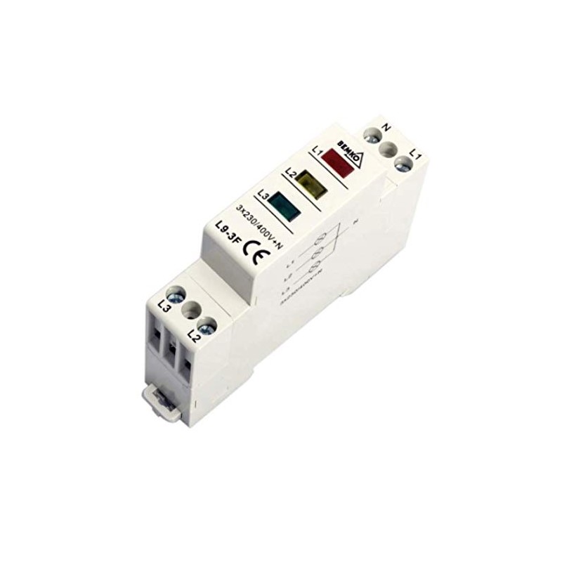 BEMKO L9 L9-3F Indicator Lights 3, 1.8 W, Indicator 1