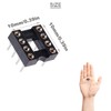 Youmile 50pcs DIP IC Socket Round 2.54mm Spacing 8 Pin