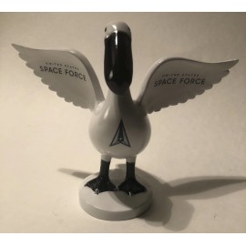 “Pelicans in Paradise” Pensacola US Space Force Pelican Figurine